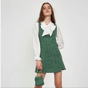 J.ing Aleksandra Spring Green Mini Dress
